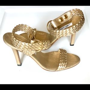 Brian Atwood Braided Sandal heels